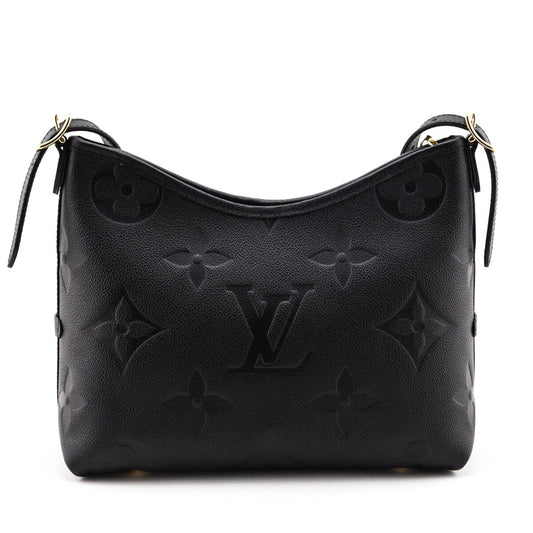Louis Vuitton Black Monogram Empreinte CarryAll PM