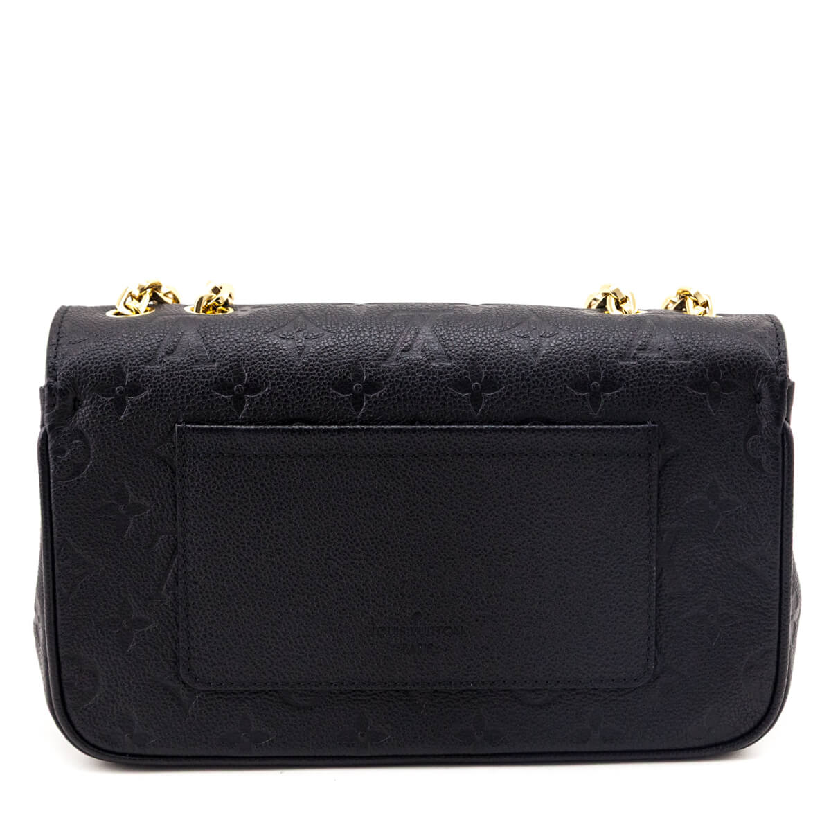Louis Vuitton Black Monogram Empreinte Marceau Bag