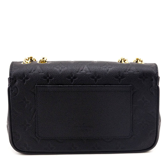 Louis Vuitton Black Monogram Empreinte Marceau Bag