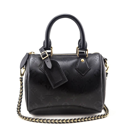 Louis Vuitton Black Monogram Ink Speedy BB