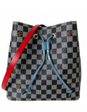 Louis Vuitton Black & White Damier Canvas NeoNoe Bag