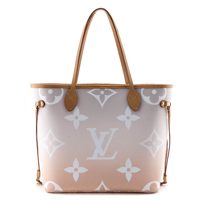 Louis Vuitton Brume Giant Monogram By The Pool Neverfull MM W/ Pouch