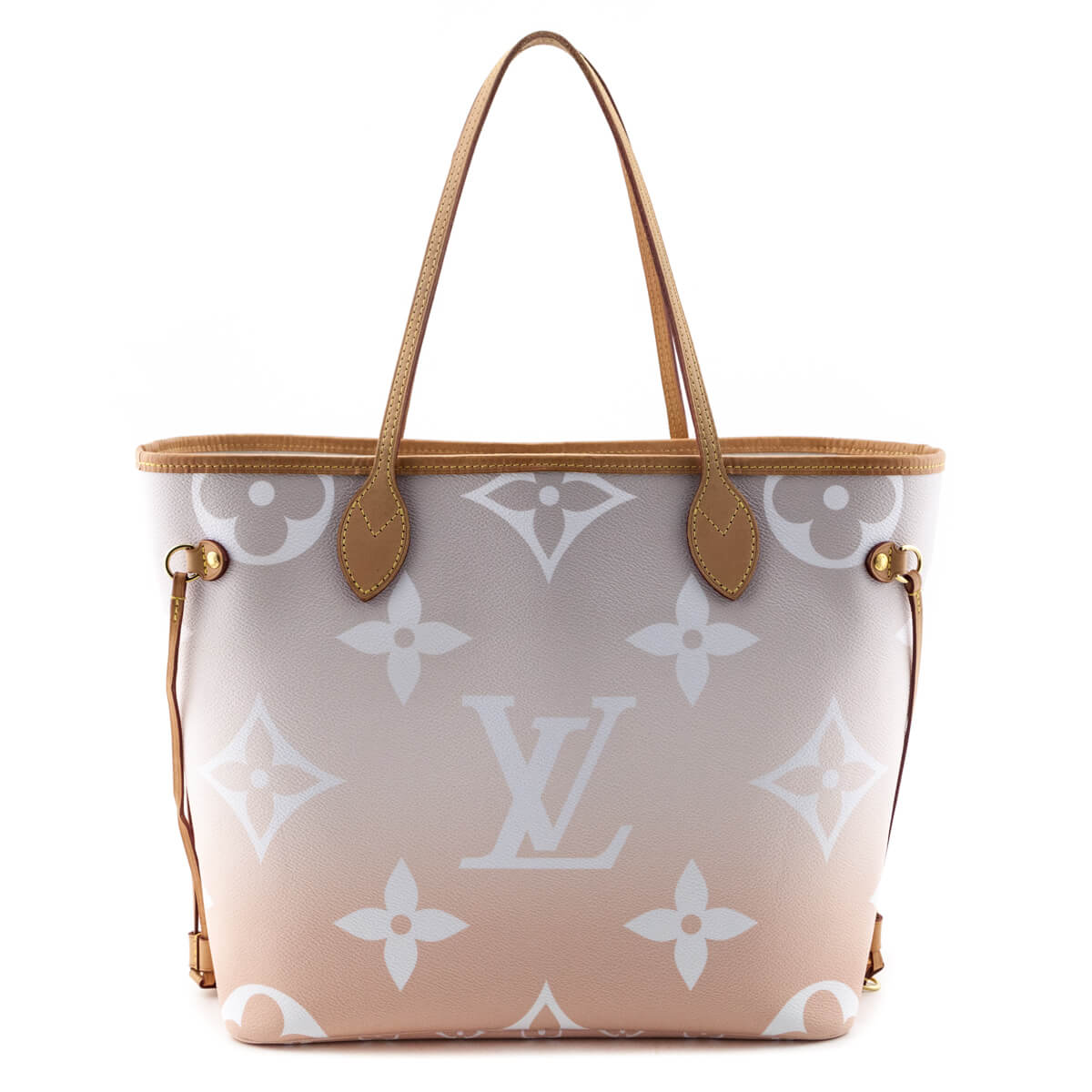 Louis Vuitton Brume Giant Monogram By The Pool Neverfull MM W/ Pouch