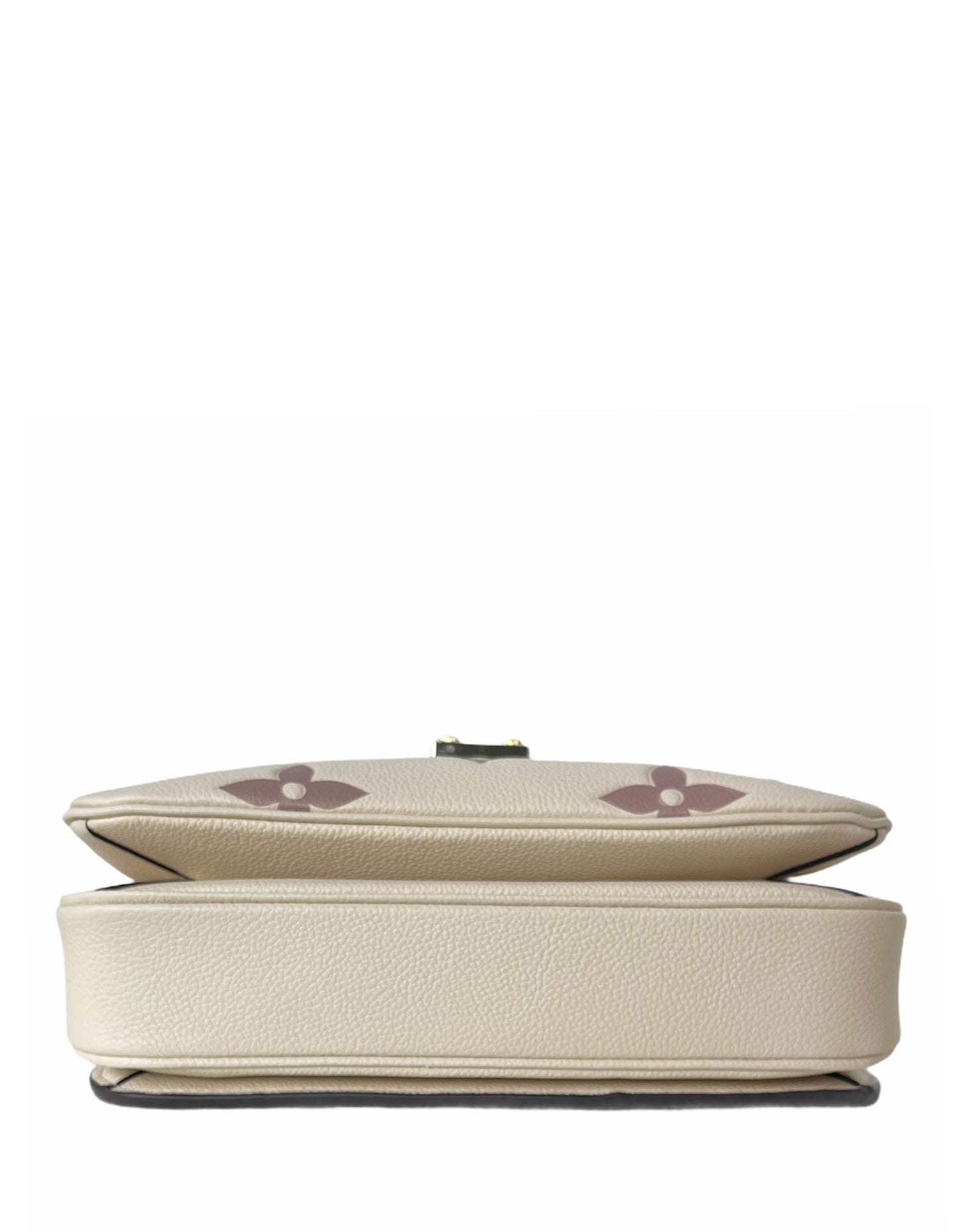 Louis Vuitton Cream Empreinte Pochette Metis Messenger Bag