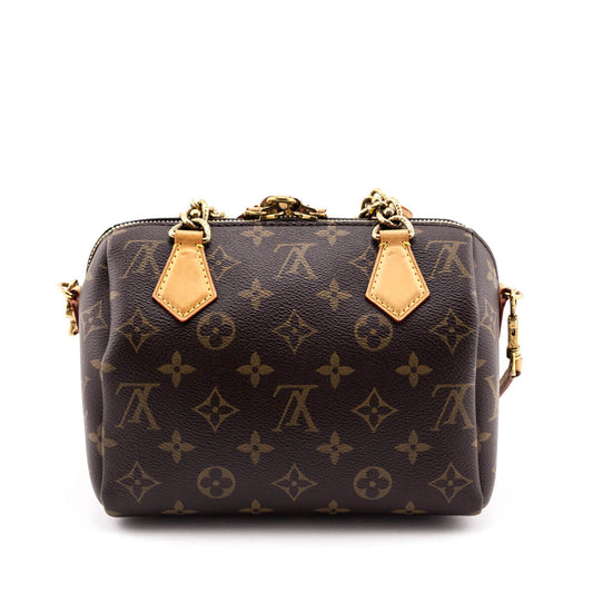 Louis Vuitton Monogram Chain Speedy 20