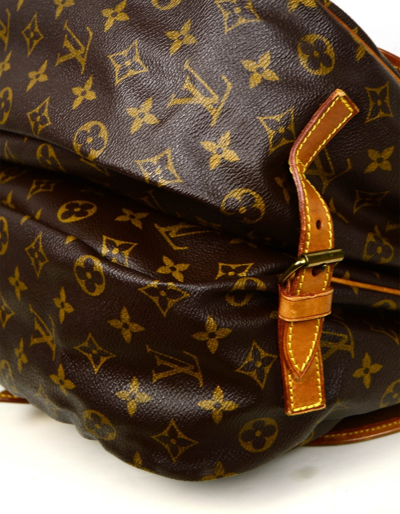 Louis Vuitton Monogram Saumur 35 Double Saddle Messenger Bag