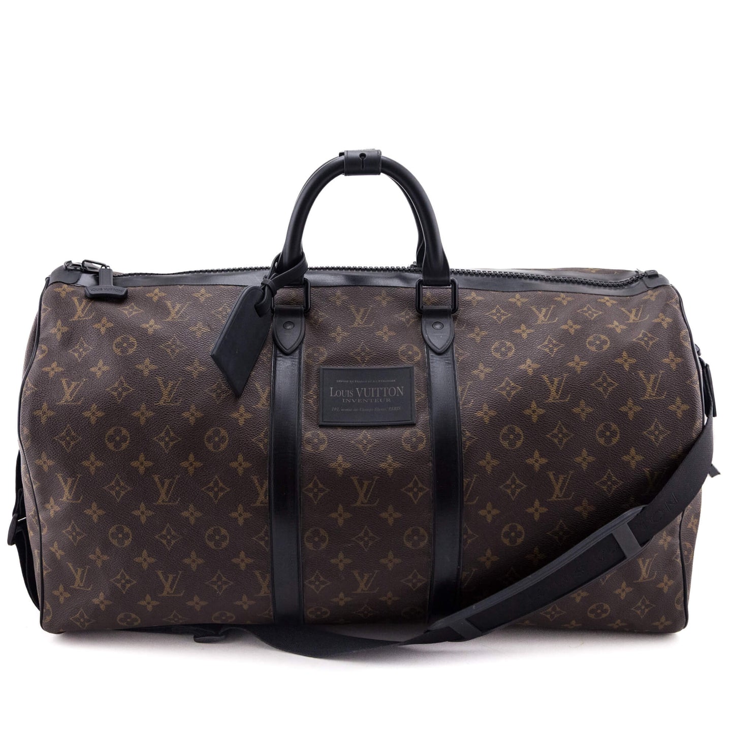 Louis Vuitton Monogram Waterproof Keepall Bandouliere 55