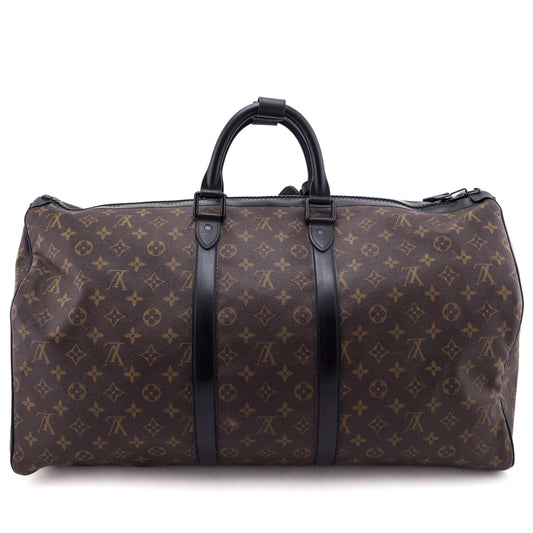 Louis Vuitton Monogram Waterproof Keepall Bandouliere 55