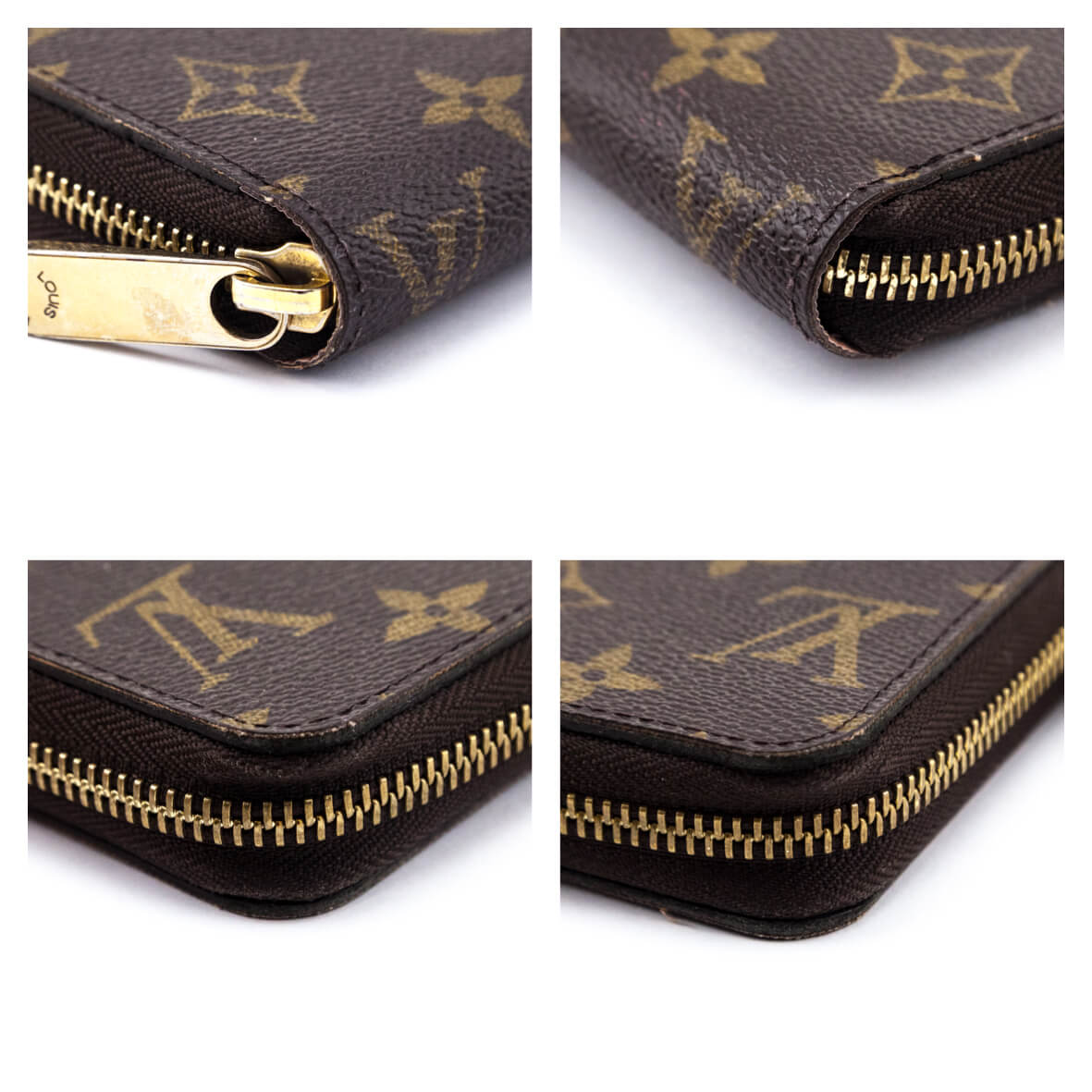 Louis Vuitton Monogram Zippy Wallet