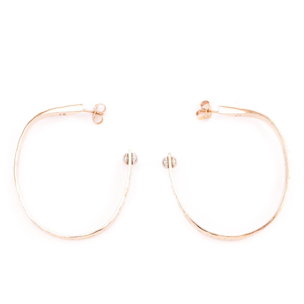 Louis Vuitton Nanogram Hoop Earrings