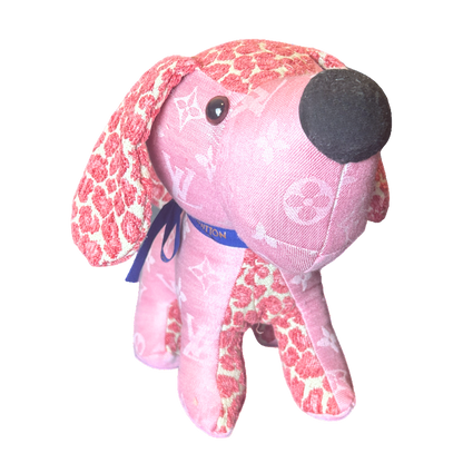 LV Monogram   Silk Scarf Loyal Puppy