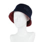 Louis Vuitton Navy & Red Monogram Record Reversible Bucket Hat