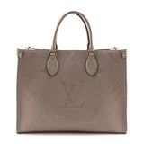 Louis Vuitton Tourterelle Monogram Giant Empreinte Onthego MM