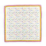 Louis Vuitton White Monogram Multicolor Silk Scarf
