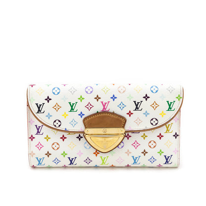 Louis Vuitton White Multicolore Eugenie Wallet