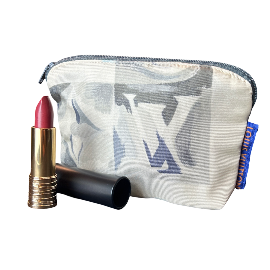 Au Fils du Temps   Silk Scarf Beauty Bag