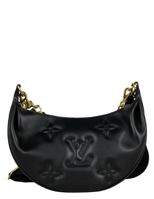 Louis Vuitton Black Leather Over The Moon Crossbody Bag