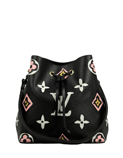 Louis Vuitton Black Monogram Giant Wild at Heart Neonoe MM Bag