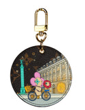Louis Vuitton '22 Illustre Xmas Paris Monogram Bag Charm/ Key Holder
