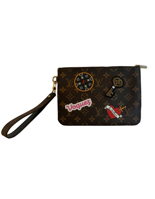 Louis Vuitton Limited Edition Patch Monogram City Pouch