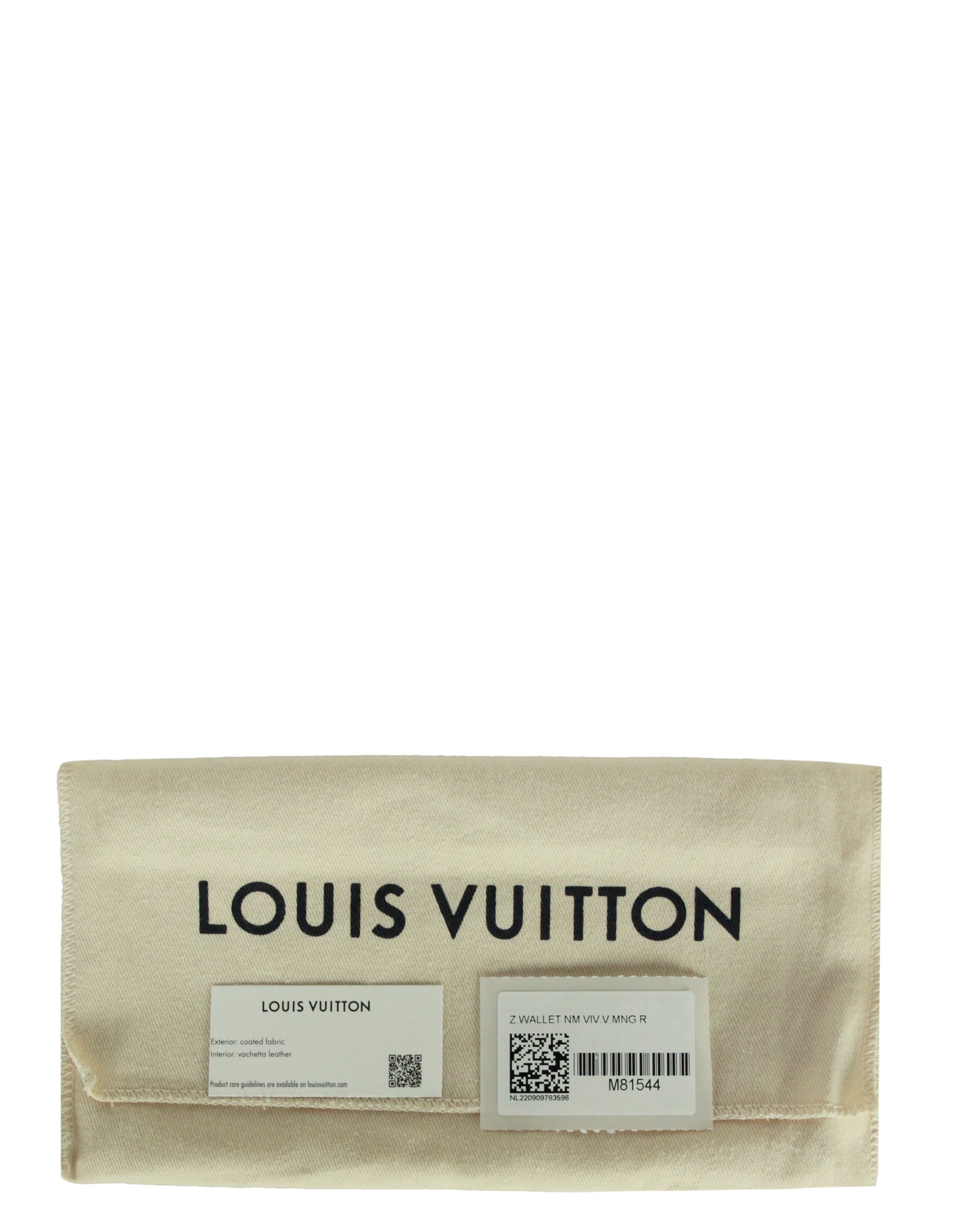 Louis Vuitton '22 Paris Vivienne Holiday Animation Monogram Zippy Wallet