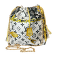 LV Monogram   Silk Scarf Drawstring Crossbody Bag
