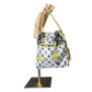 LV Monogram   Silk Scarf Drawstring Crossbody Bag