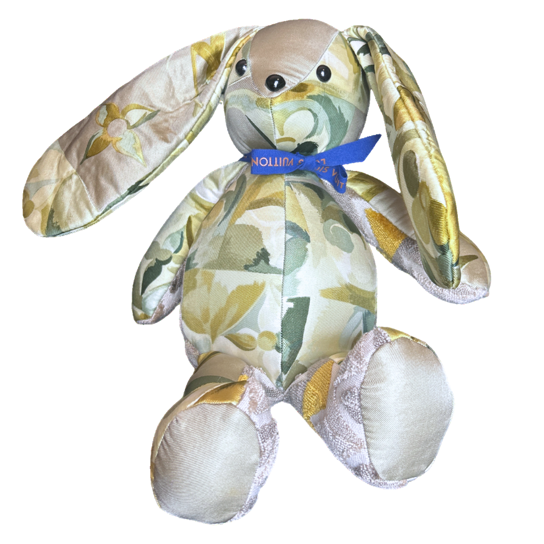 LV Au Fils du Temps   Silk Scarf Clever Bunny
