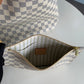 Neverfull N41361 MM Shoulder tote bag M40995 white Damier GHW  d
