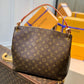M43701 GRACEFUL PM small size MONOGRAM apricot subaxillary bag Handbag