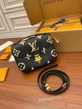 M45773 POCHETTE MÉTIS SHOULDER CROSS BODY BAGS BLACK 25cm