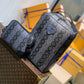 M45962 Utilitary Stripes Eclipse Monogram backpack blue Men's bag