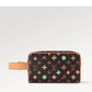 M47069 Locker Dopp Kit Monogram Makeup bag Brown