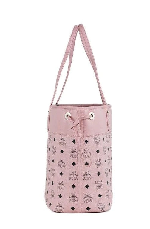 MAmeliaAREN MEDIUM VISETOS LEATHER SHOPPER TOTE BAG