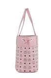 MAmeliaAREN MEDIUM VISETOS LEATHER SHOPPER TOTE BAG