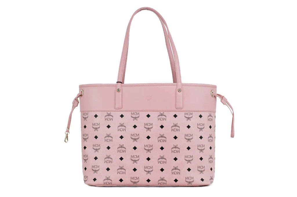 MAmeliaAREN MEDIUM VISETOS LEATHER SHOPPER TOTE BAG