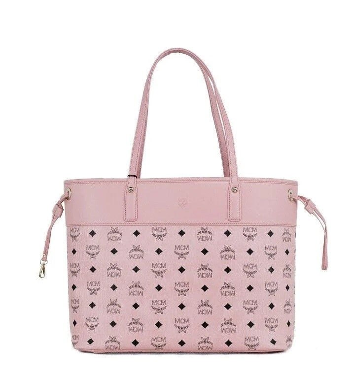 MAmeliaAREN MEDIUM VISETOS LEATHER SHOPPER TOTE BAG