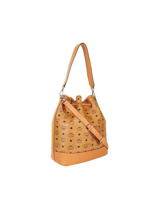 MAmeliaDESSAU DRAWSTRING BAG & POUCH VISETOS COGNAC
