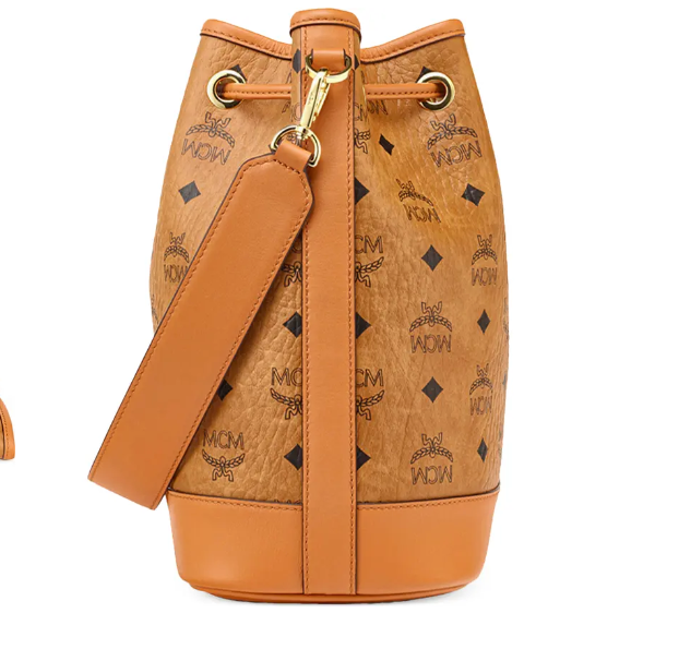 MAmeliaDESSAU DRAWSTRING BAG & POUCH VISETOS COGNAC