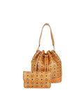 MAmeliaDESSAU DRAWSTRING BAG & POUCH VISETOS COGNAC