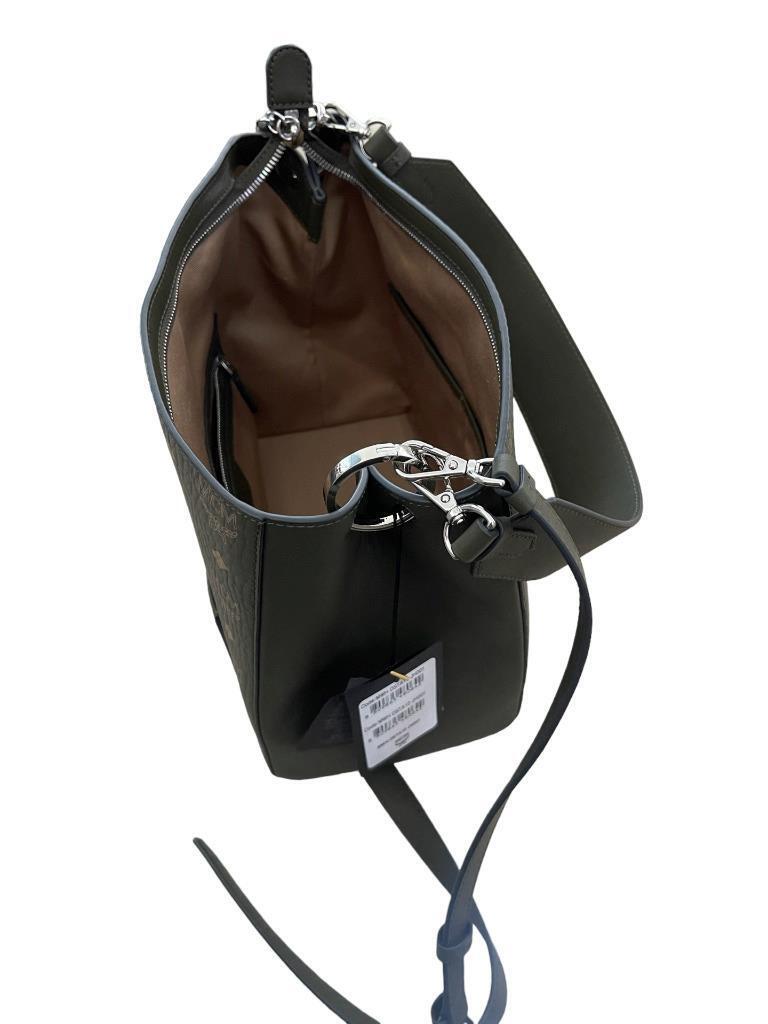MAmeliaVISETOS MONOGRAM HOBO BAG SEA TURTLE GREEN