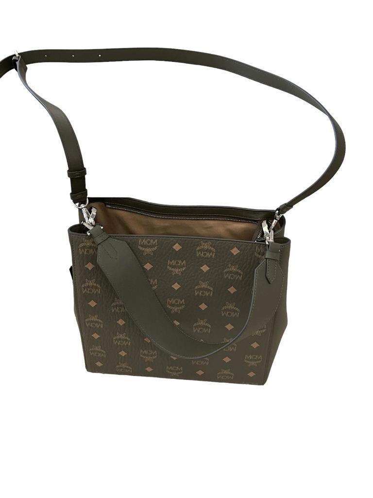 MAmeliaVISETOS MONOGRAM HOBO BAG SEA TURTLE GREEN