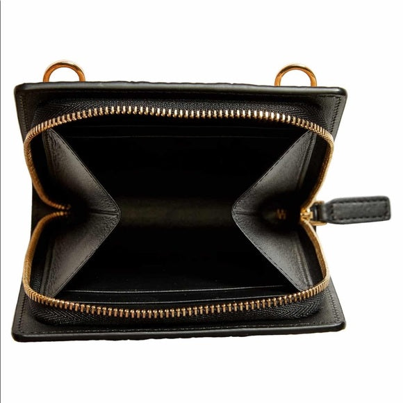 MAmeliaLEATHER VISETOS CARD CASE WITH STRAP