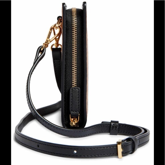 MAmeliaLEATHER VISETOS CARD CASE WITH STRAP