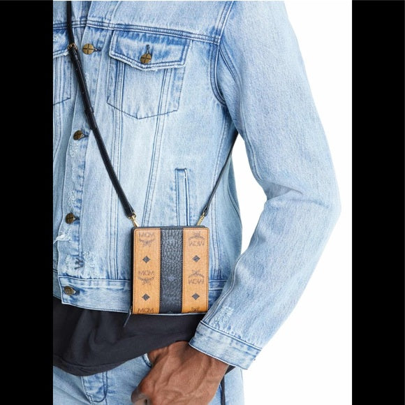 MAmeliaLEATHER VISETOS CARD CASE WITH STRAP