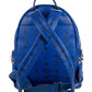 MAmeliaVISETOS STARK BLUE SIDE STUD MINI MONOGRAM BACKPACK
