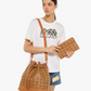 MAmeliaDESSAU DRAWSTRING BAG & POUCH VISETOS COGNAC