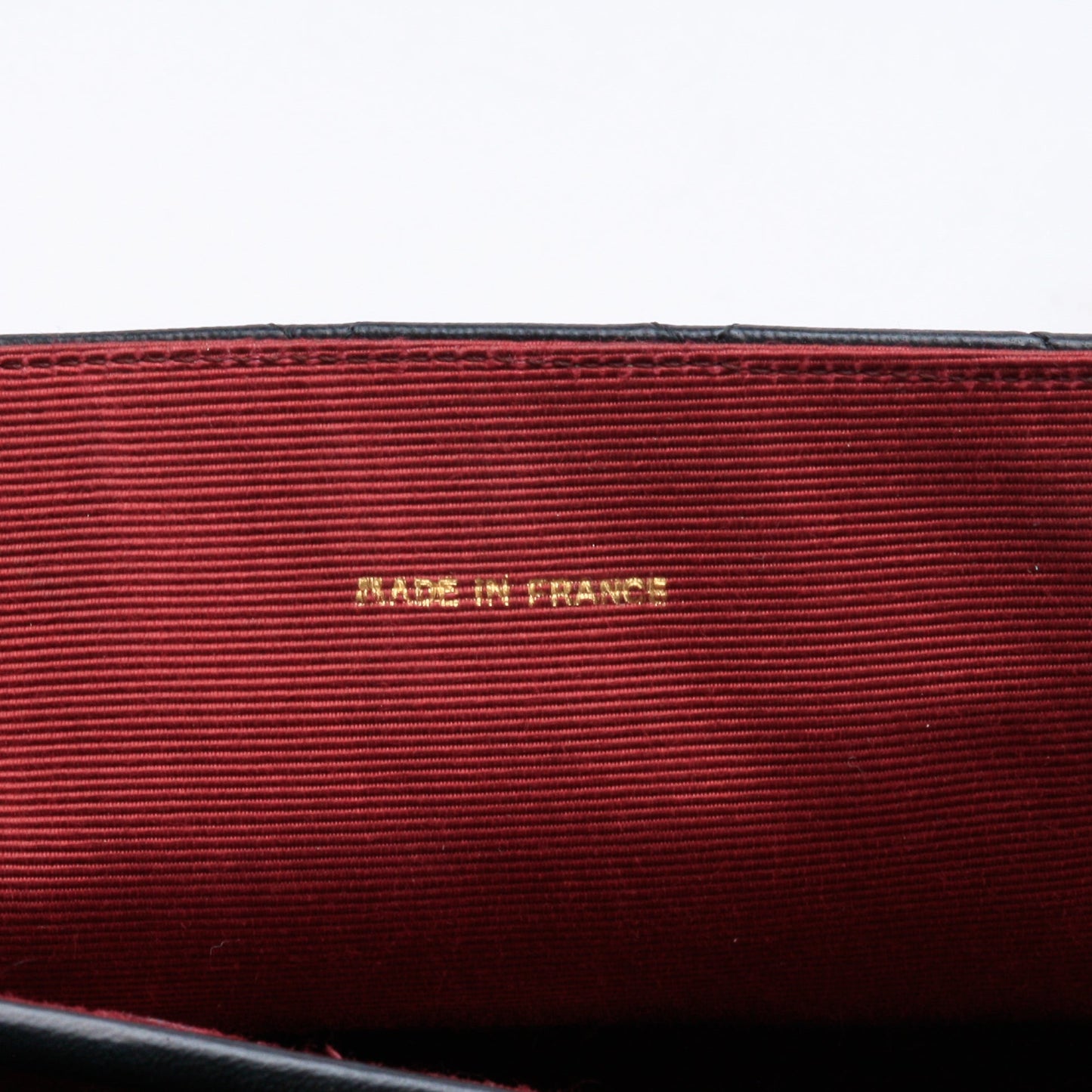 Chanel Shoulder Bag Flap Black Lambskin Leather Matrasse