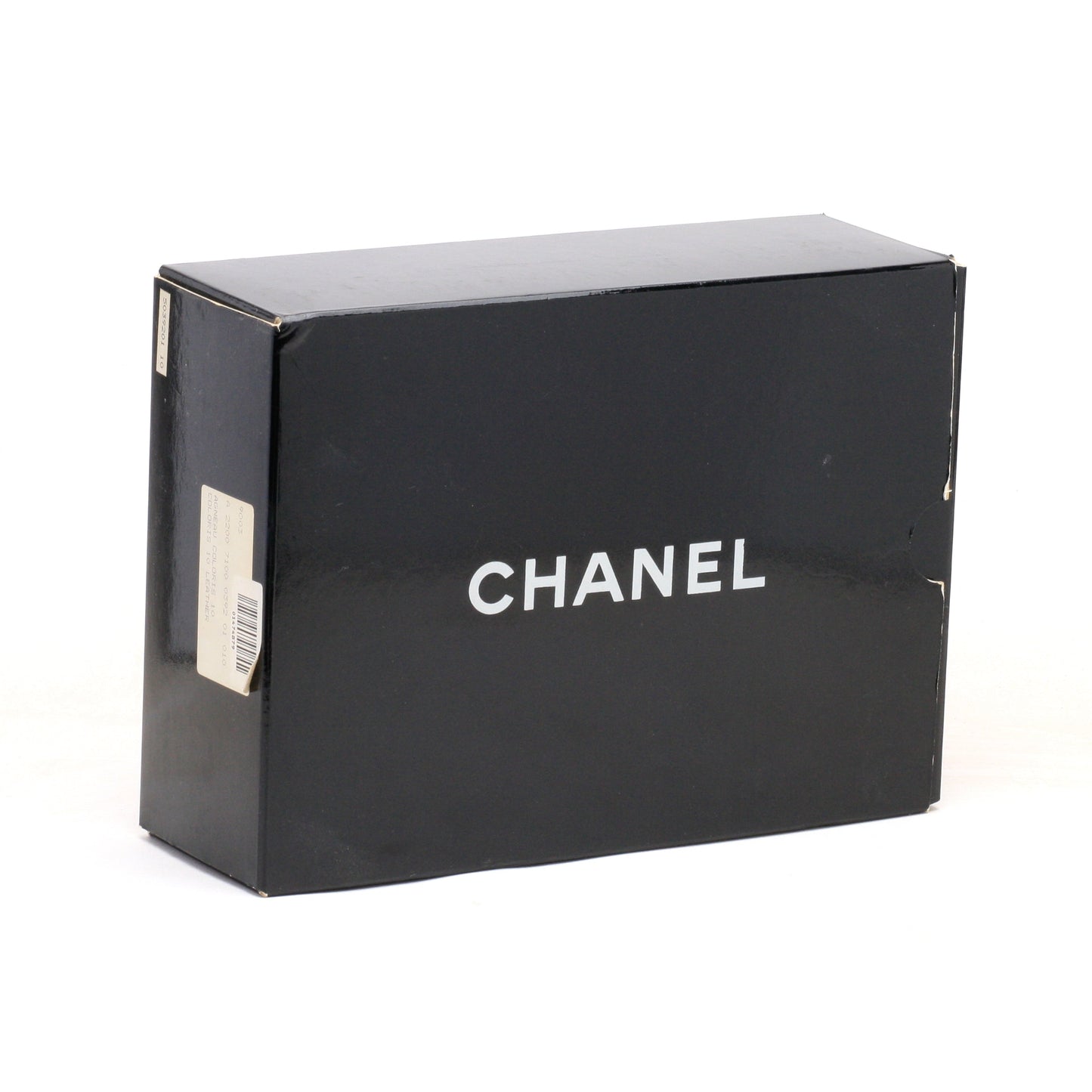 Chanel Shoulder Bag Flap Black Lambskin Leather Matrasse