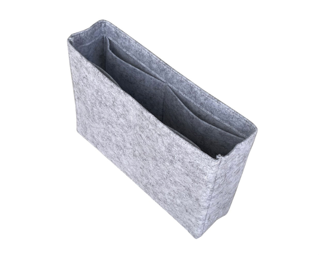 [Small 19 Handbag Organizer] Purse Insert Felt Bag Organiser Lining Protection Slim Design